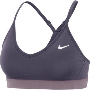 Nike Indy Dark Raisin Women’s Sports Bra - Size S - Light Support & Comfort